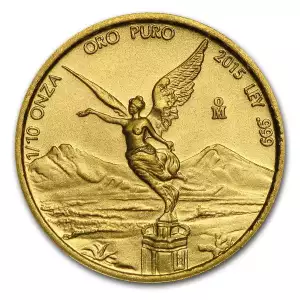 2015 Mexico 1/4 oz Gold Libertad