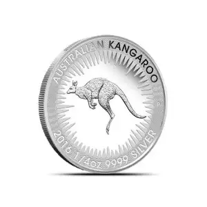 2016 1/4 oz Proof Australian Silver Kangaroo Coin (Box + CoA)