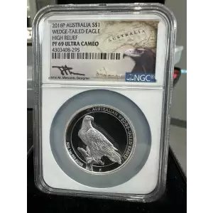 2016 Silver Wedge-Tailed Eagle HR 69 NGC Mercanti (3)