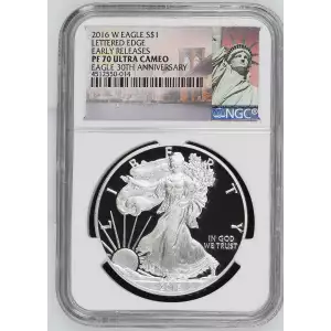 2016 W LETTERED EDGE EARLY RELEASES EAGLE 30TH ANNIVERSARY ULTRA CAMEO (2)