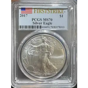 2017 $1 Silver Eagle First Strike
