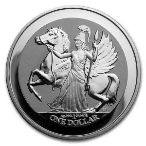 2017 British Virgin Islands Pegasus Reverse Proof 1 oz Silver Coin
