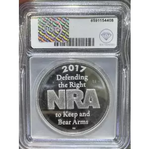 2017 National Rifle Association 1 oz Round ICG PR66 DCAM