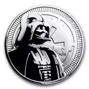 2017 Niue 1 oz Silver $2 Star Wars Darth Vader
