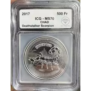 2017 Silver Chad Deathstalker Scorpion ICG MS70 IDC Verified (2)