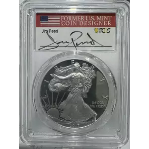 2017-W (2020) $1 Silver Eagle WP Mint Hoard Jim Peed, DCAM (2)