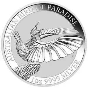 2018 1 oz Australian Silver Bird Of Paradise Silver Coin (2)