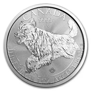 2018 1oz Canadian Silver Predator Series - Lynx (2)