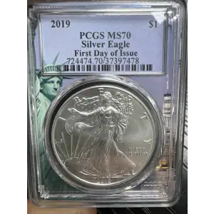 2019 PCGS First Day of Issue - Liberty Core