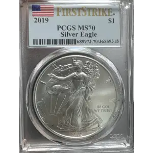 2019 PCGS MS70