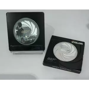 2020 007 1 oz silver Coin - IColor Limited Edition