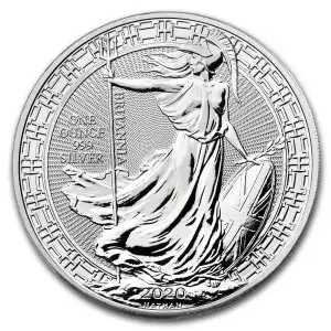 2020 1 oz British Silver Oriental Border Britannia Coin [DUPLICATE for #559998]