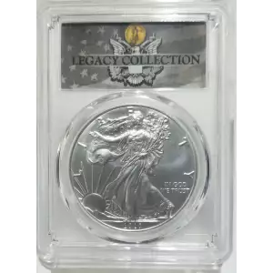 2020 American Silver Eagle MS 70 PCGS Magnum Opus Label -Legacy Collection