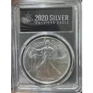 2020 American Silver Eagle PCGS MS 70 First Strike (Black label)