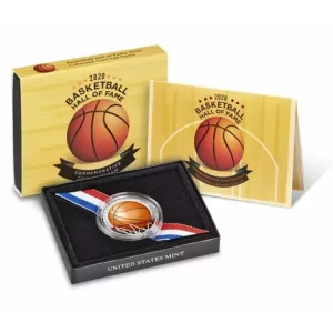 2020 Basketball Hall of Fame Commemorative Coin Program - Colorized