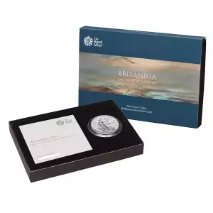 2020 Britannia UK 1 Oz Silver BU Coin (Box and COA) (3)