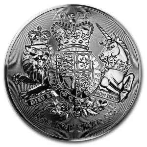 2020 Great Britain 10 oz Silver The Royal Arms