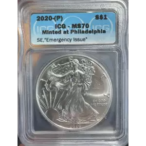 2020-(P) Silver Eagle ICG MS70 SE Emergency Issue (2)