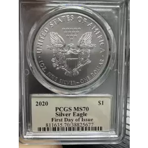 2020 PCGS MS70 - FDI - Thomas Cleveland Signed