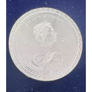 2020 Tokelau 6 Chronos 1oz Silver Coin
