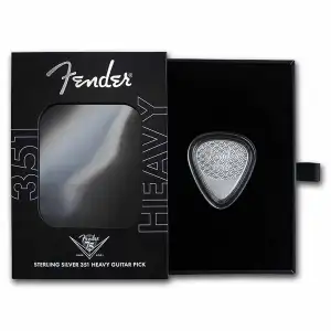 2021 10 gram Silver Fender® 351 Heavy Guitar Pick (.925 fine)