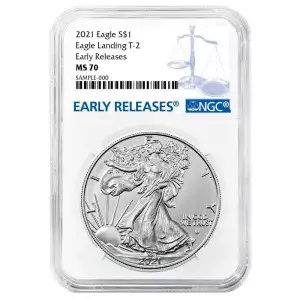 2021 NGC Eagle Landing T-2 ER MS70