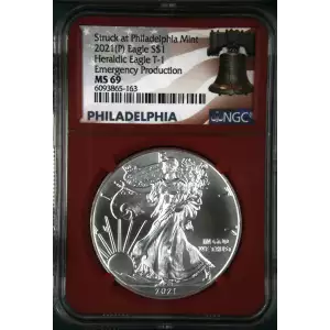 2021(P) Heraldic Eagle T-1 Struck at Philadelphia (2)