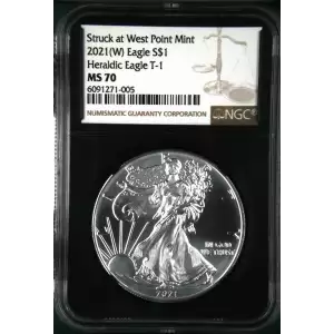 2021(W) Heraldic Eagle T-1 Struck at West Point Mint  (2)