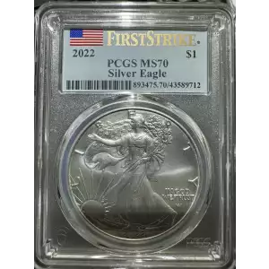 2022 $1 Silver Eagle First Strike (2)