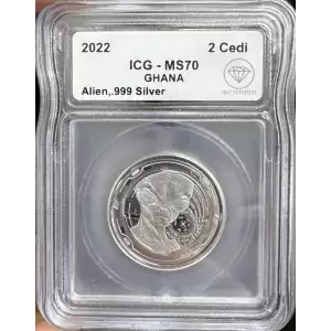 2022 Ghana 1/2 oz Alien ICG MS70 IDC Verified (2)