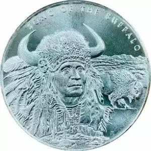 2022 Niue Song of the Buffalo 1 oz Silver Coin
