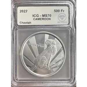 2022 Silver Cameroon Cheetah ICG MS70 IDC Verified (2)