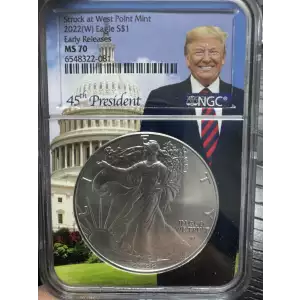 2022(W)-NGC ER MS70 Donald Trump Core