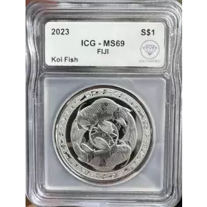 2023 Fiji Koi Fish ICG MS69 IDC Verified (2)