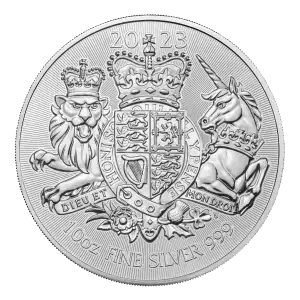 2023 Great Britain 10 oz Silver The Royal Arms