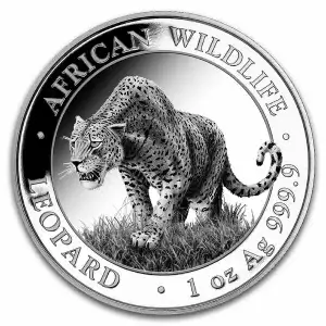 2023 Somalia Silver Leopard