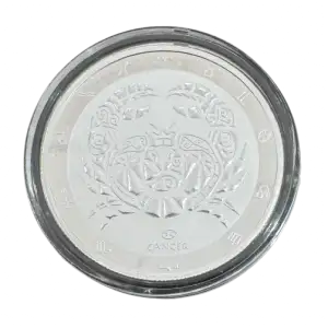 2023 Tokelau 1 oz Silver $5 Zodiac Series: Cancer