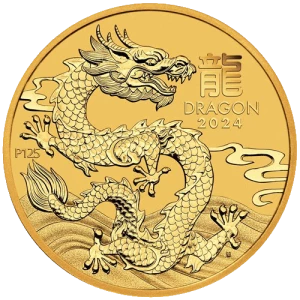 2024 1/10oz Australian Perth Mint Gold Lunar III: Year of the Dragon (3)