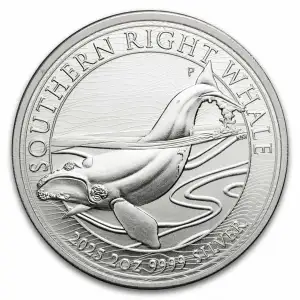 2025 Australia 2 oz Silver $2 Southern Right Whale Coin (2)