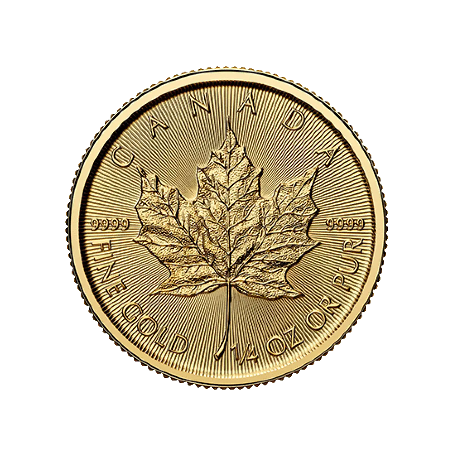 2026 1/4 oz Gold Maple Leaf Coin | Royal Canadian Mint - IDC COIN & BULLION