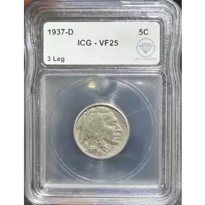 3 Legged Buffalo Nickel