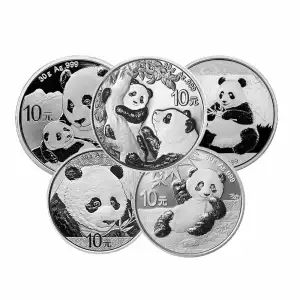 30g Chinese Silver Panda (Any Year, Various Designs)