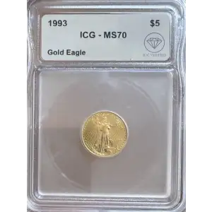 $5 American Gold Eagle 1/10 oz