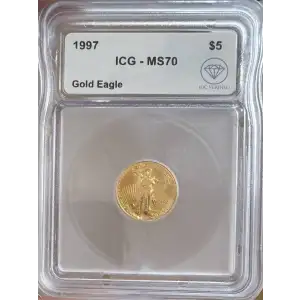 $5 American Gold Eagle 1/10 oz