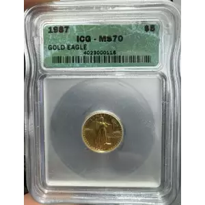 $5 American Gold Eagle 1/10 oz