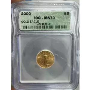 $5 American Gold Eagle 1/10 oz