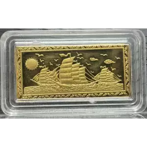 5 Gram Chinese Gold Bar (Ship) (2)