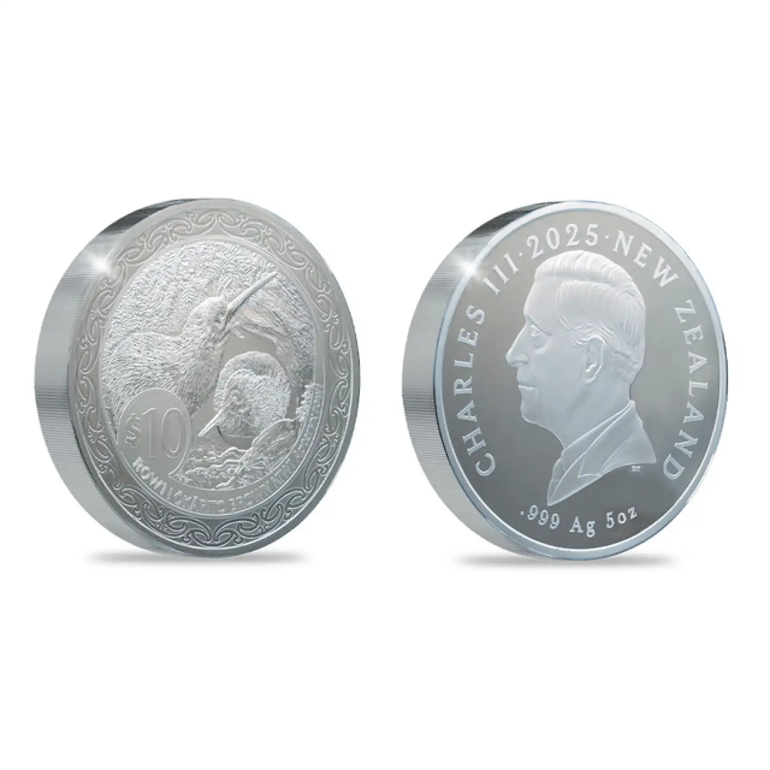 5 oz Kiwi Silver Round 2025 - IDC COIN & BULLION