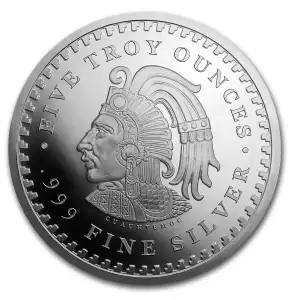 5 oz Silver Round - Aztec Calendar