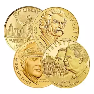 $5 US Mint Commemorative Gold Coin (BU or Proof)